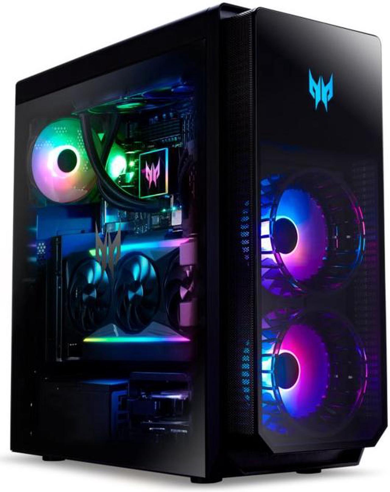 Alt view image 10 of 20 - Acer Gaming Desktop PC Predator Orion 7000 PO7-650-UR11 Intel Core i7-13700KF 32GB DDR5 2TB HDD 1TB PCIe SSD GeForce RTX 4080 Windows 11 Pro 64-bit