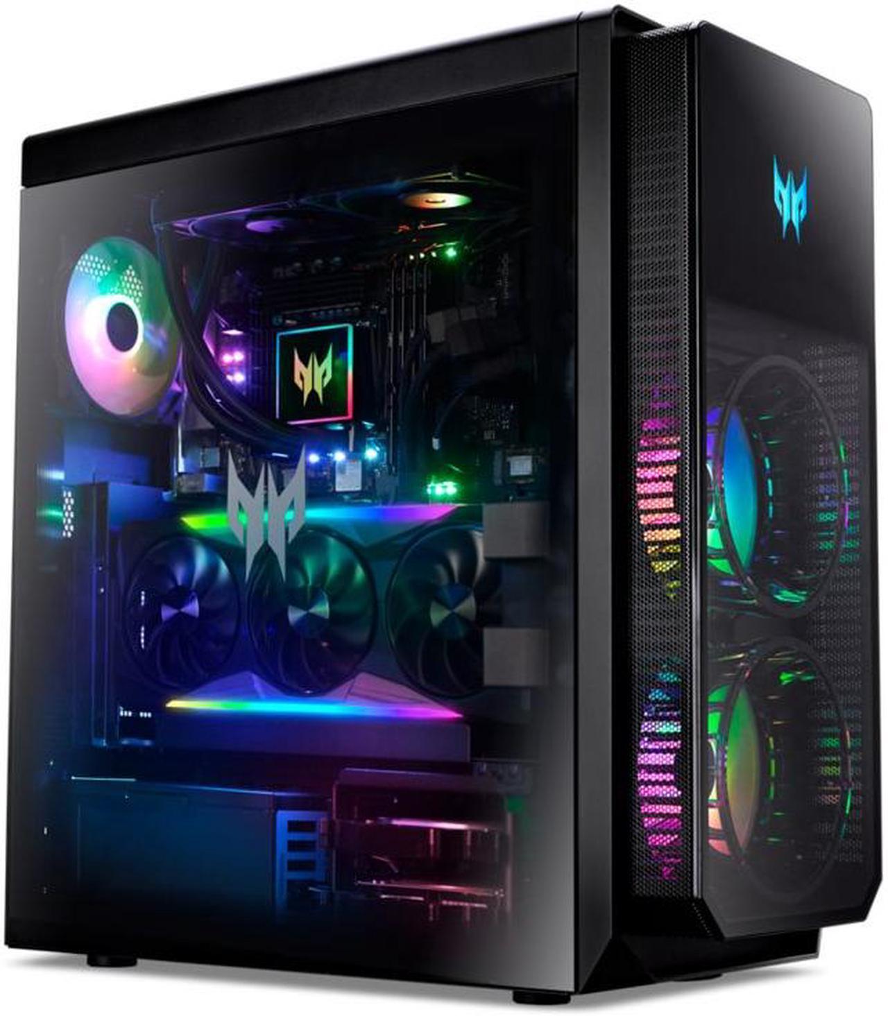 Alt view image 11 of 20 - Acer Gaming Desktop PC Predator Orion 7000 PO7-650-UR11 Intel Core i7-13700KF 32GB DDR5 2TB HDD 1TB PCIe SSD GeForce RTX 4080 Windows 11 Pro 64-bit