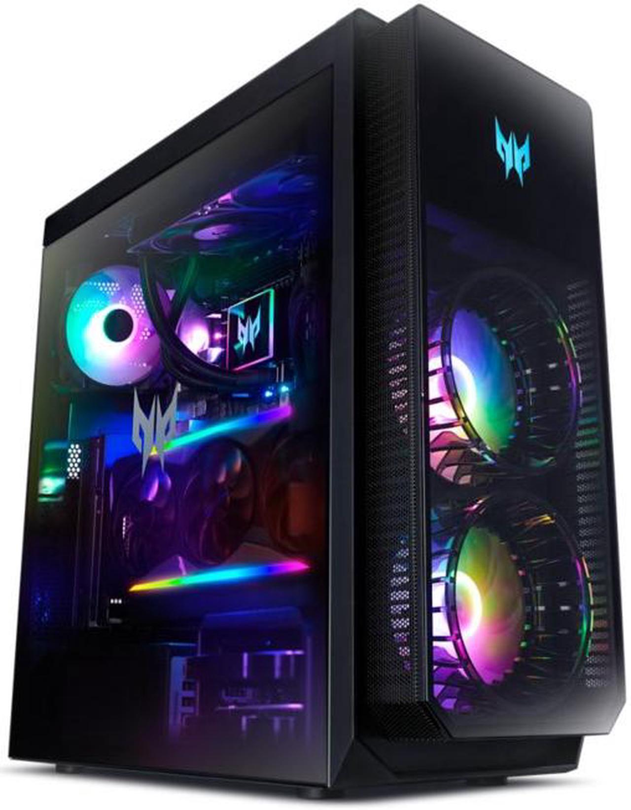 Alt view image 12 of 20 - Acer Gaming Desktop PC Predator Orion 7000 PO7-650-UR11 Intel Core i7-13700KF 32GB DDR5 2TB HDD 1TB PCIe SSD GeForce RTX 4080 Windows 11 Pro 64-bit