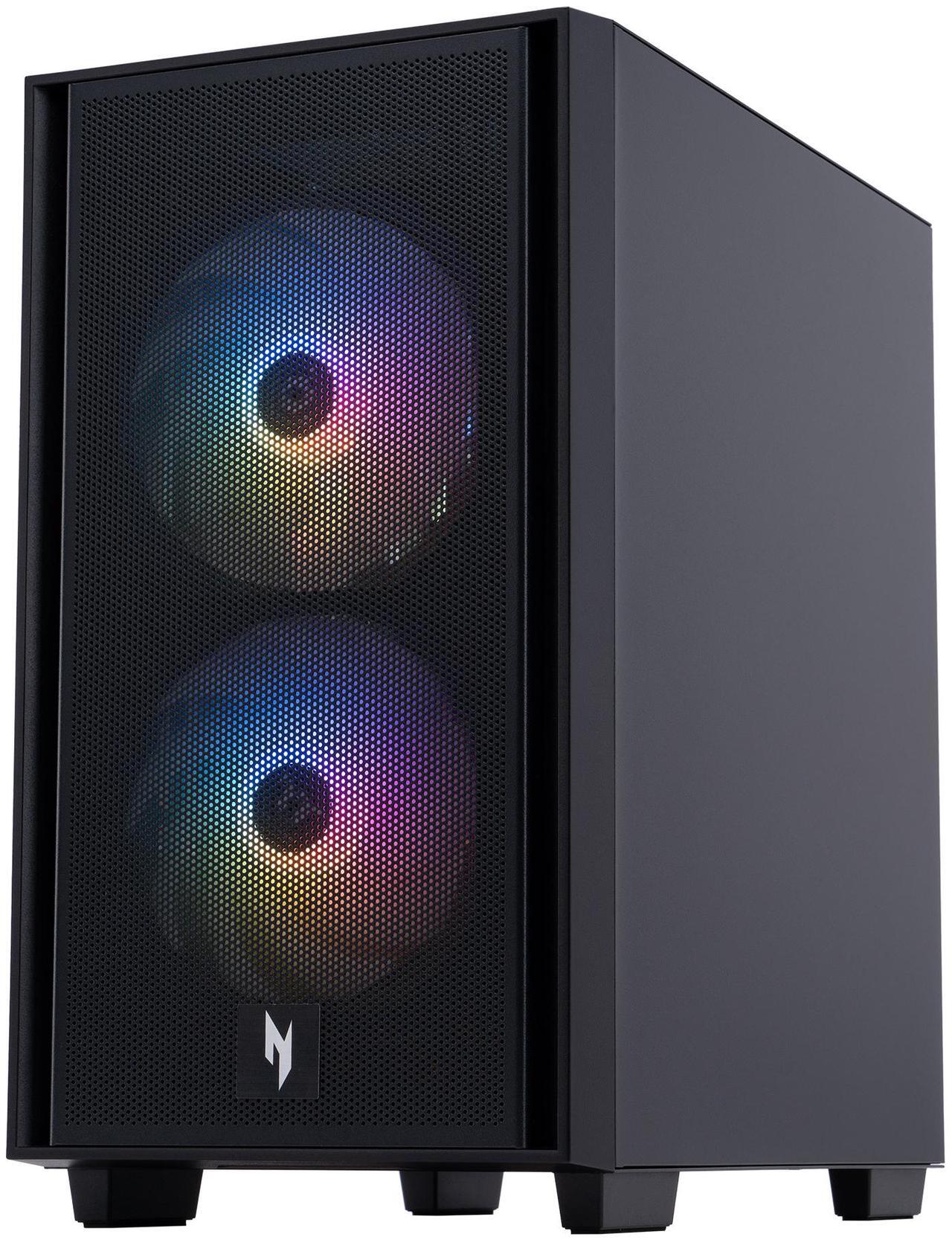 Alt view image 2 of 9 - Acer Nitro 60 N60-640-UR25 Desktop, Intel Core i7-14700F 20-Core Processor (Up to 5.4GHz), NVIDIA GeForce RTX 5070 Ti Graphics (1406 AI TOPS), 32GB DDR5 Memory, 2TB PCIe 4.0 NVMe SSD, Windows 11 Home