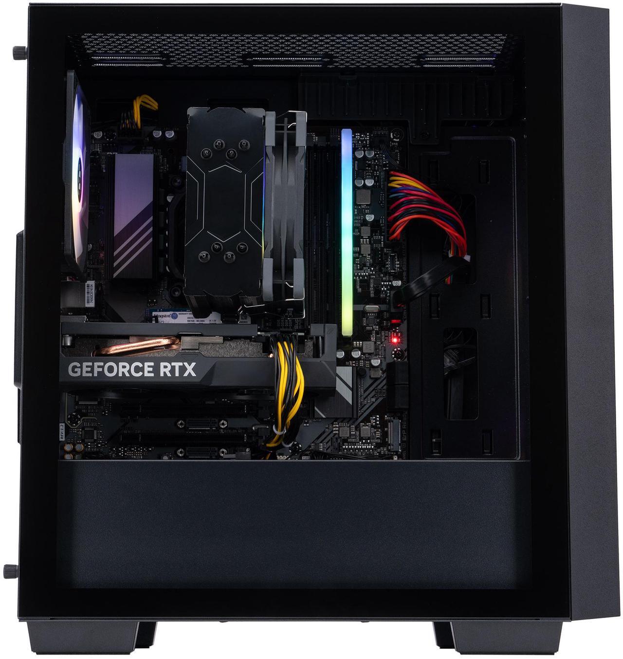 Alt view image 4 of 9 - Acer Nitro 60 N60-640-UR25 Desktop, Intel Core i7-14700F 20-Core Processor (Up to 5.4GHz), NVIDIA GeForce RTX 5070 Ti Graphics (1406 AI TOPS), 32GB DDR5 Memory, 2TB PCIe 4.0 NVMe SSD, Windows 11 Home