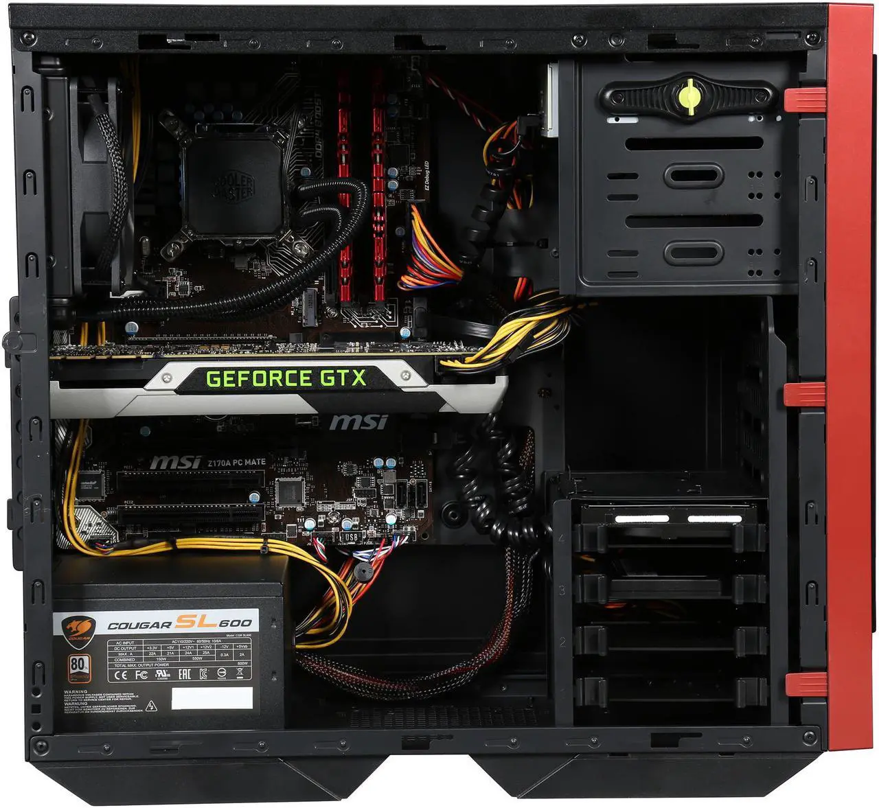 Alt view image 6 of 9 - ABS Dominator ALI028 Intel Core i7 6700K (4.00 GHz) 16 GB DDR4 2 TB HDD 240 GB SSD GeForce GTX 980 Ti 6 GB Windows 10 Home