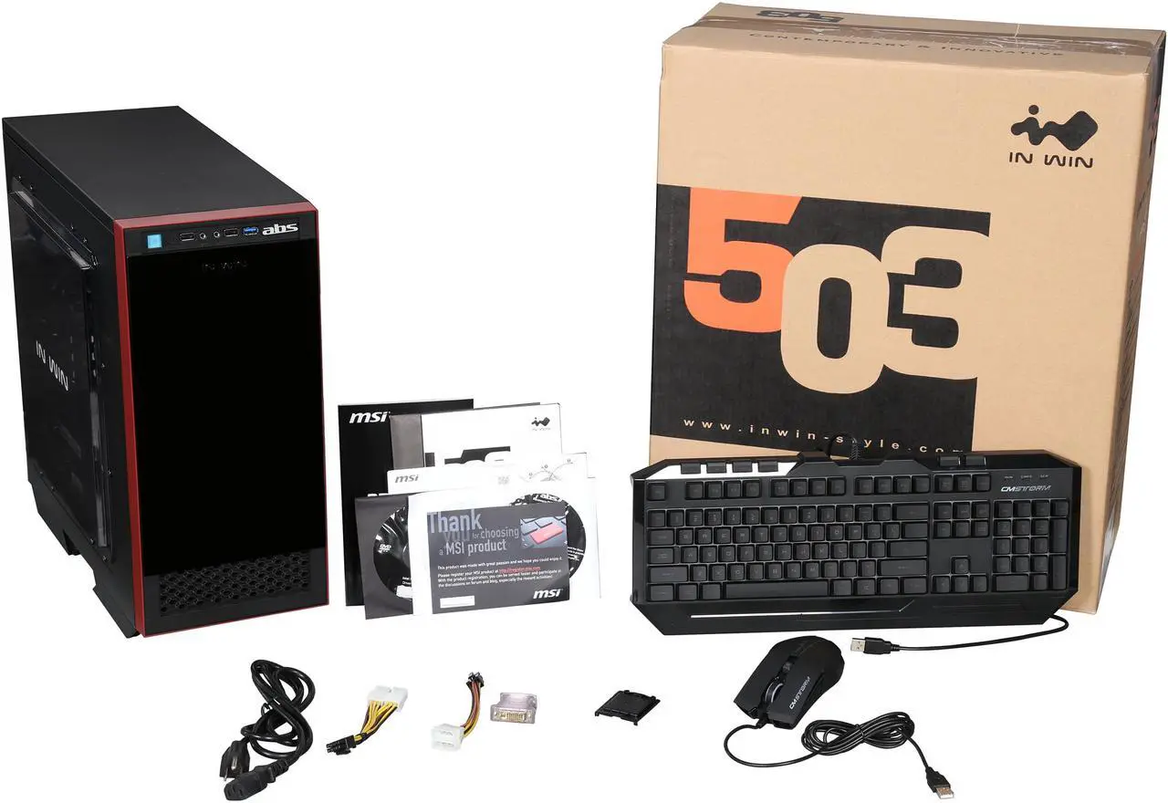 Alt view image 9 of 9 - ABS Dominator ALI028 Intel Core i7 6700K (4.00 GHz) 16 GB DDR4 2 TB HDD 240 GB SSD GeForce GTX 980 Ti 6 GB Windows 10 Home