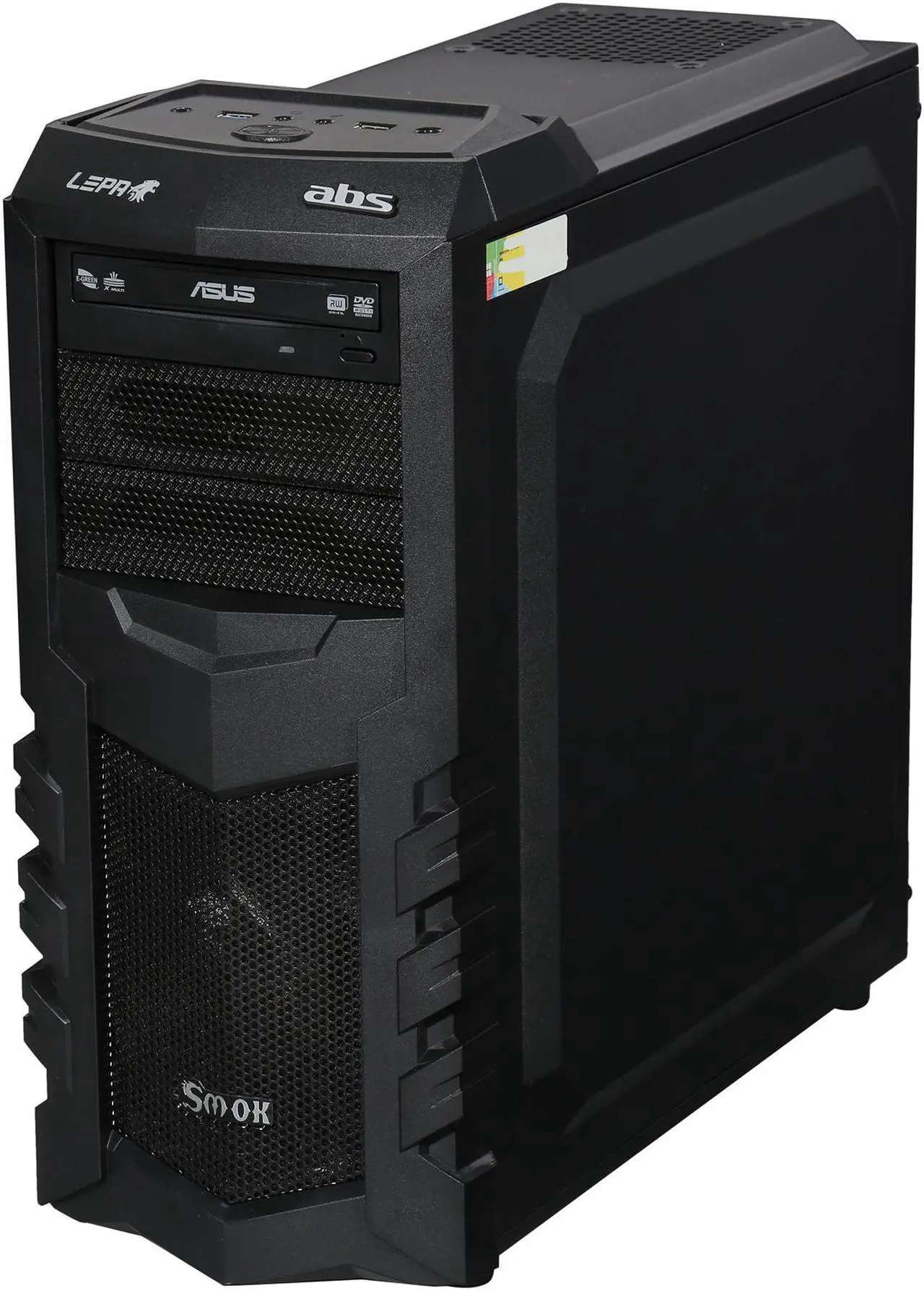 Alt view image 4 of 10 - ABS Stalker X ALI037 Gaming Desktop PC Intel Core i7 4790K (4.0 GHz) 8 GB DDR3 2 TB HDD GeForce GTX 960 4 GB Windows 10 Home 64-Bit