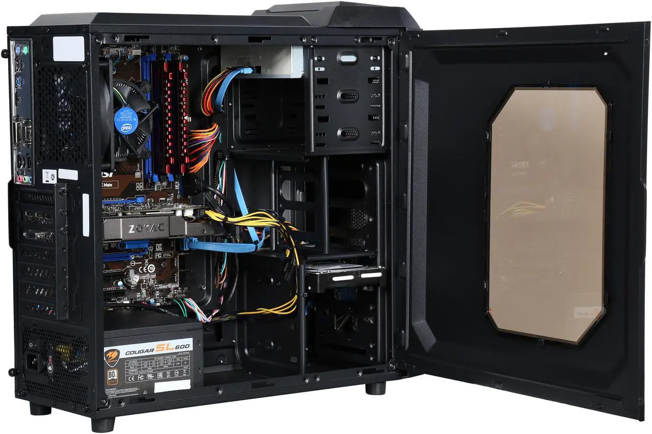 Alt view image 6 of 10 - ABS Stalker X ALI037 Gaming Desktop PC Intel Core i7 4790K (4.0 GHz) 8 GB DDR3 2 TB HDD GeForce GTX 960 4 GB Windows 10 Home 64-Bit