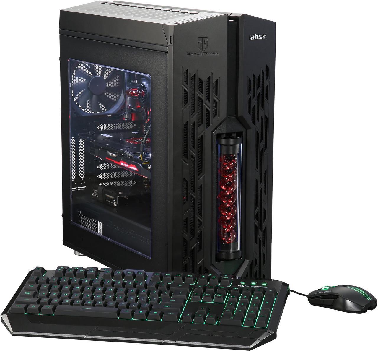 Main image of ABS Helix Hellion Desktop PC Intel Core i7-6700K (4.0 GHz) 32 GB DDR4 480 GB SSD 3 TB HDD GeForce GTX 980 Ti 6 GB Windows 10 Home 64-Bit