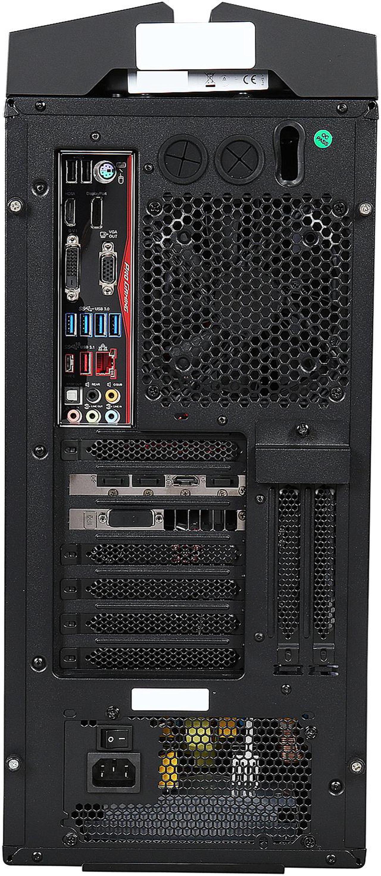 Alt view image 10 of 10 - ABS Helix Hellion Desktop PC Intel Core i7-6700K (4.0 GHz) 32 GB DDR4 480 GB SSD 3 TB HDD GeForce GTX 980 Ti 6 GB Windows 10 Home 64-Bit