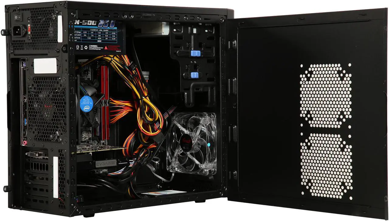 Alt view image 6 of 9 - ABS M-Box Intel i5-7400 (3.0 GHz) 8 GB DDR4 240 GB SSD NVIDIA GeForce GTX 1050 2 GB Windows 10 Home 64-Bit Gaming Desktop ALI170