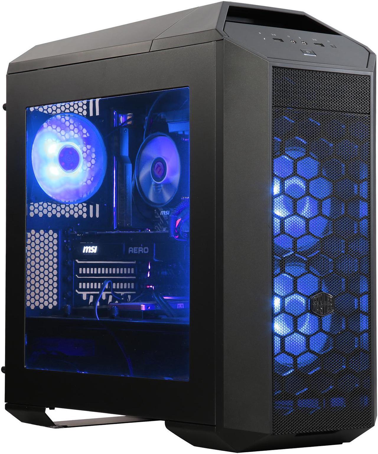 Alt view image 3 of 10 - ABS Battlebox Essential Master-Pro NVIDIA GeForce GTX 1080 8 GB Intel Core i7-8700 (3.20 GHz) 16 GB DDR4 240 GB SSD 1 TB HDD Windows 10 Home 64-Bit ALI176