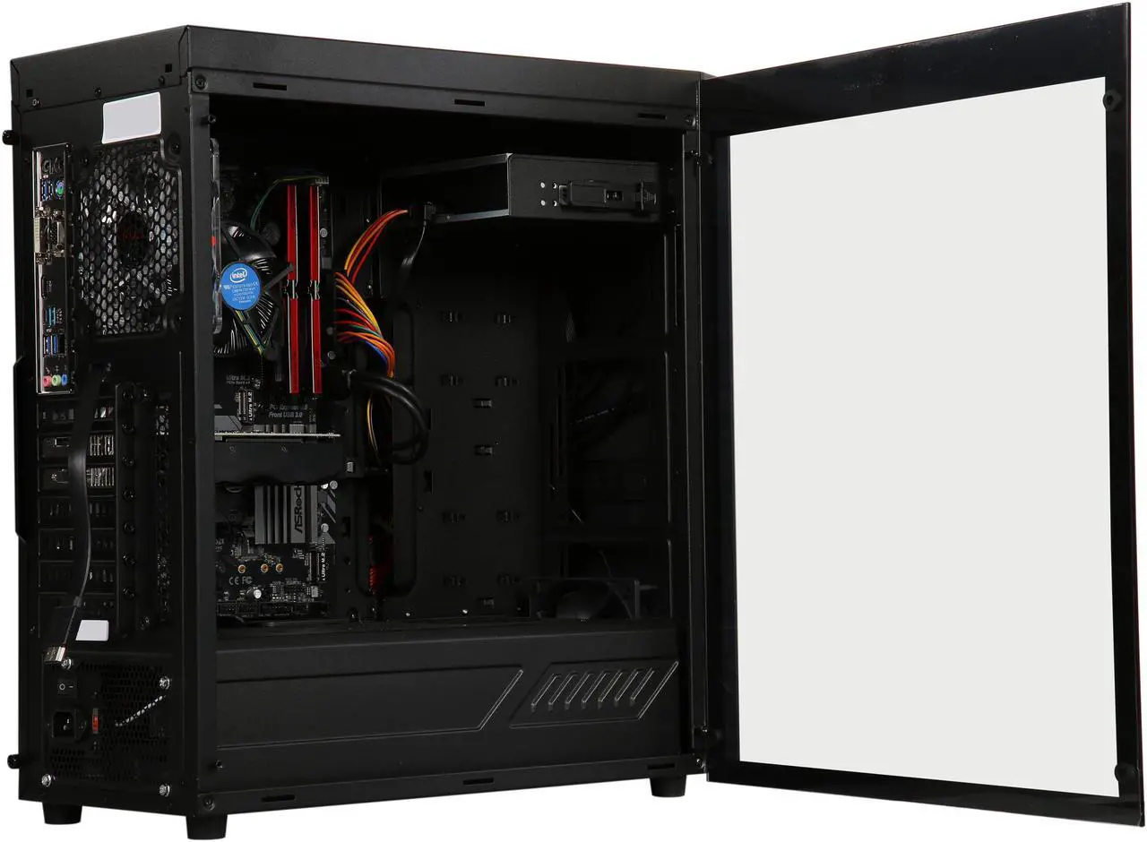 Alt view image 7 of 9 - ABS Meteor Intel Core i5-8400 (2.80 GHz) 8 GB DDR4 240 GB SSD NVIDIA GeForce GTX 1050 Ti 4 GB Windows 10 Home 64-Bit ALI191
