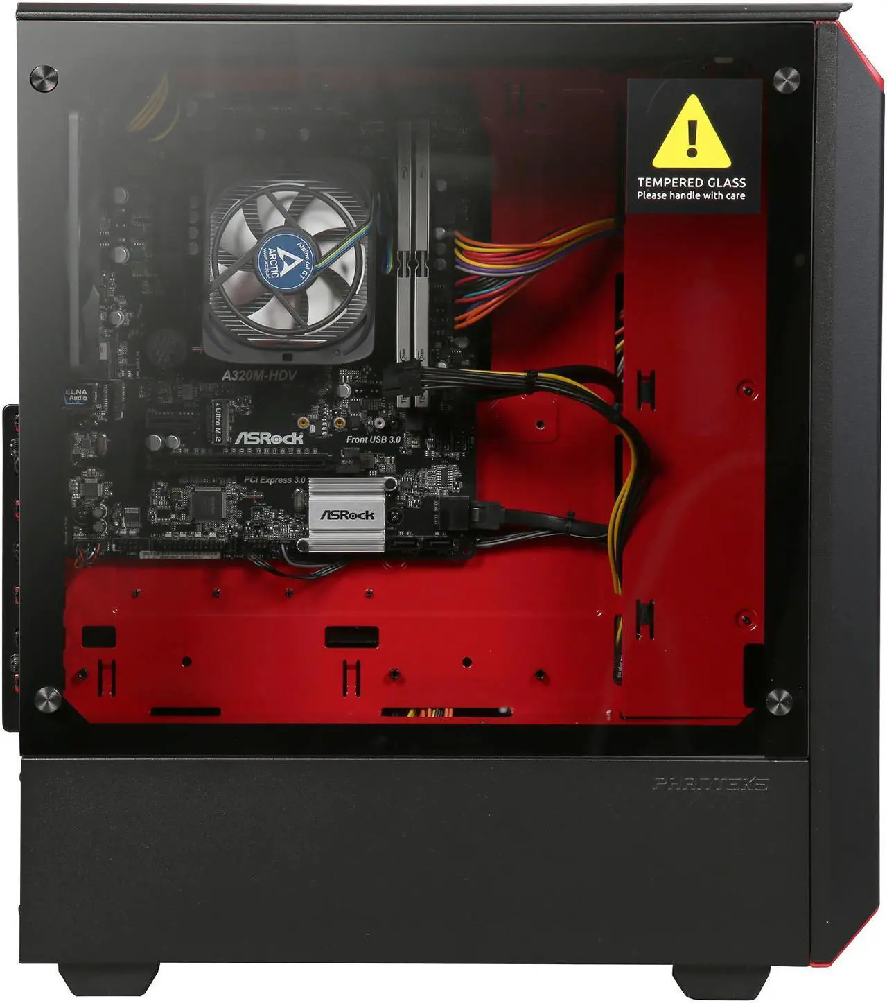 Alt view image 11 of 16 - ABS Eclipse Gaming Desktop PC AMD Ryzen 5 2400G (3.60 GHz) Radeon RX Vega 11 Graphics 8 GB DDR4 1 TB HDD Windows 10 Home 64-Bit ALA087