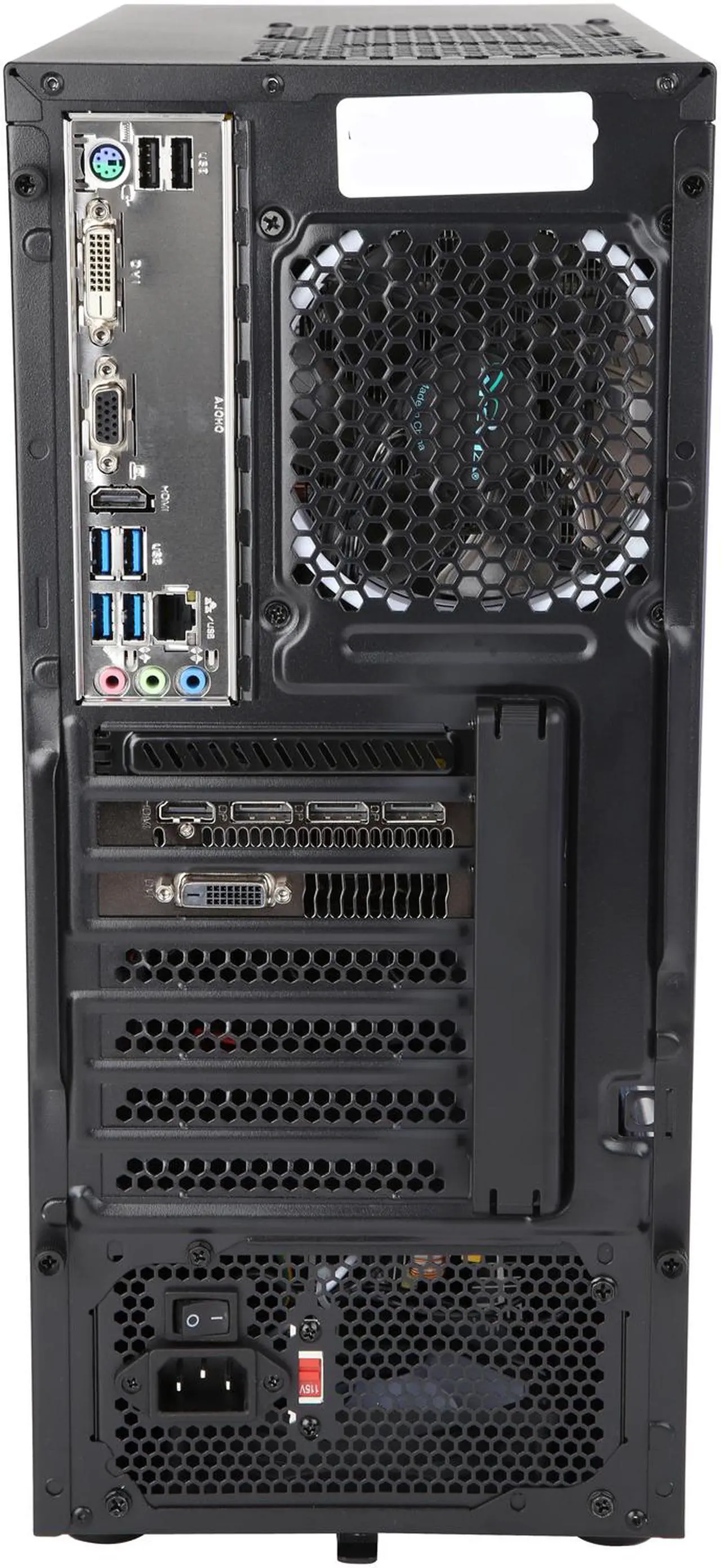Alt view image 8 of 9 - ABS Focus - RYZEN 5 2600 - Radeon RX 580 8GB - 8GB DDR4 - 512GB SSD - Gaming Desktop PC