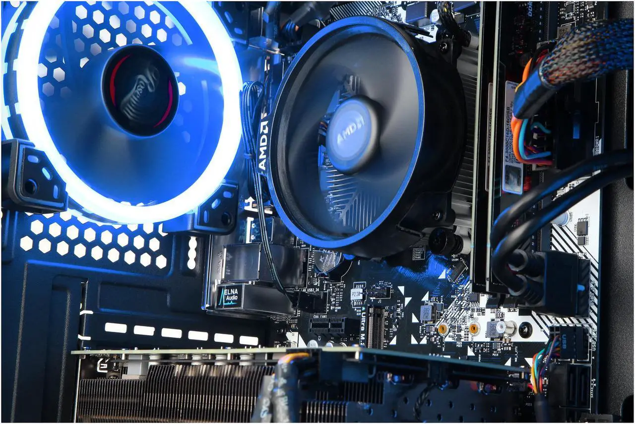 Alt view image 5 of 8 - ABS Mage E - Ryzen 5 3600 - GeForce GTX 1660 - 16GB DDR4 - 1TB SSD - Gaming Desktop PC