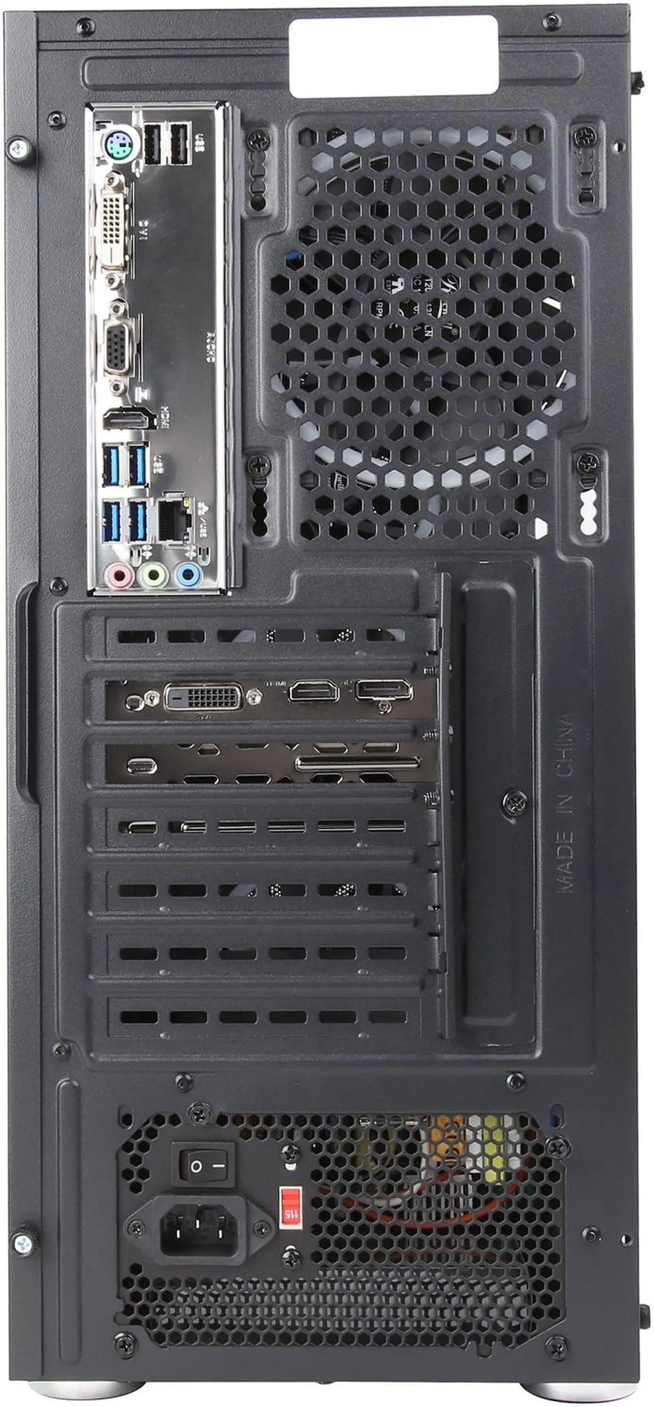 Alt view image 8 of 8 - ABS Mage E - Ryzen 5 3600 - GeForce GTX 1660 - 16GB DDR4 - 1TB SSD - Gaming Desktop PC