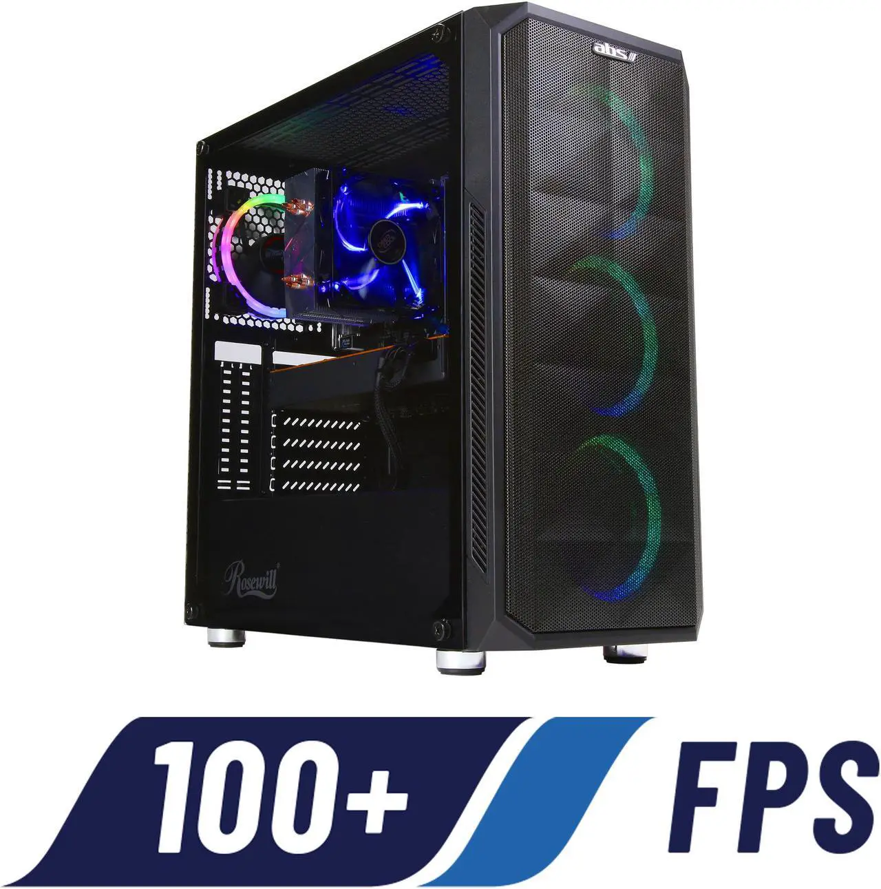 Main image of ABS Mage M - Ryzen 7 3700X - Radeon RX 5700 - 16GB DDR4 3000MHz - 1TB SSD - Gaming Desktop PC