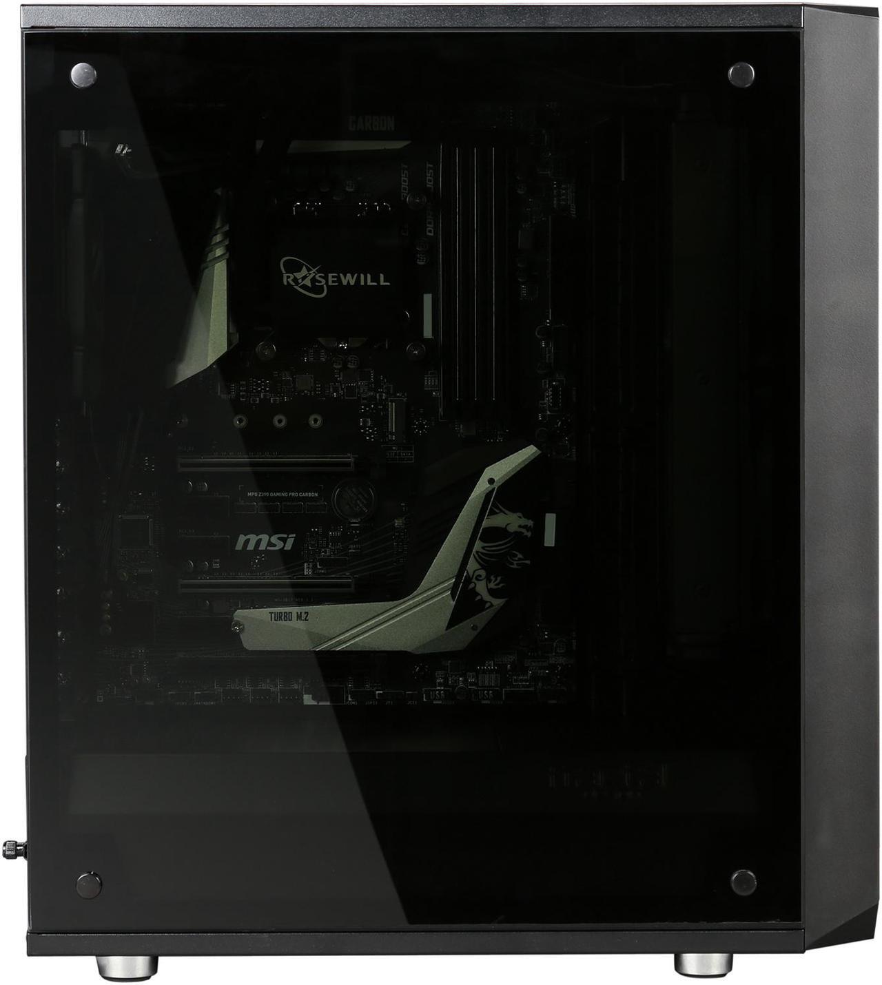 Alt view image 5 of 10 - ABS Forge - Intel i7-9700K - Liquid Cooler (240mm) - MSI Z390 GAMING PRO CARBON - Fractal Design Meshify C Case - DIY Barebone Gaming Desktop System