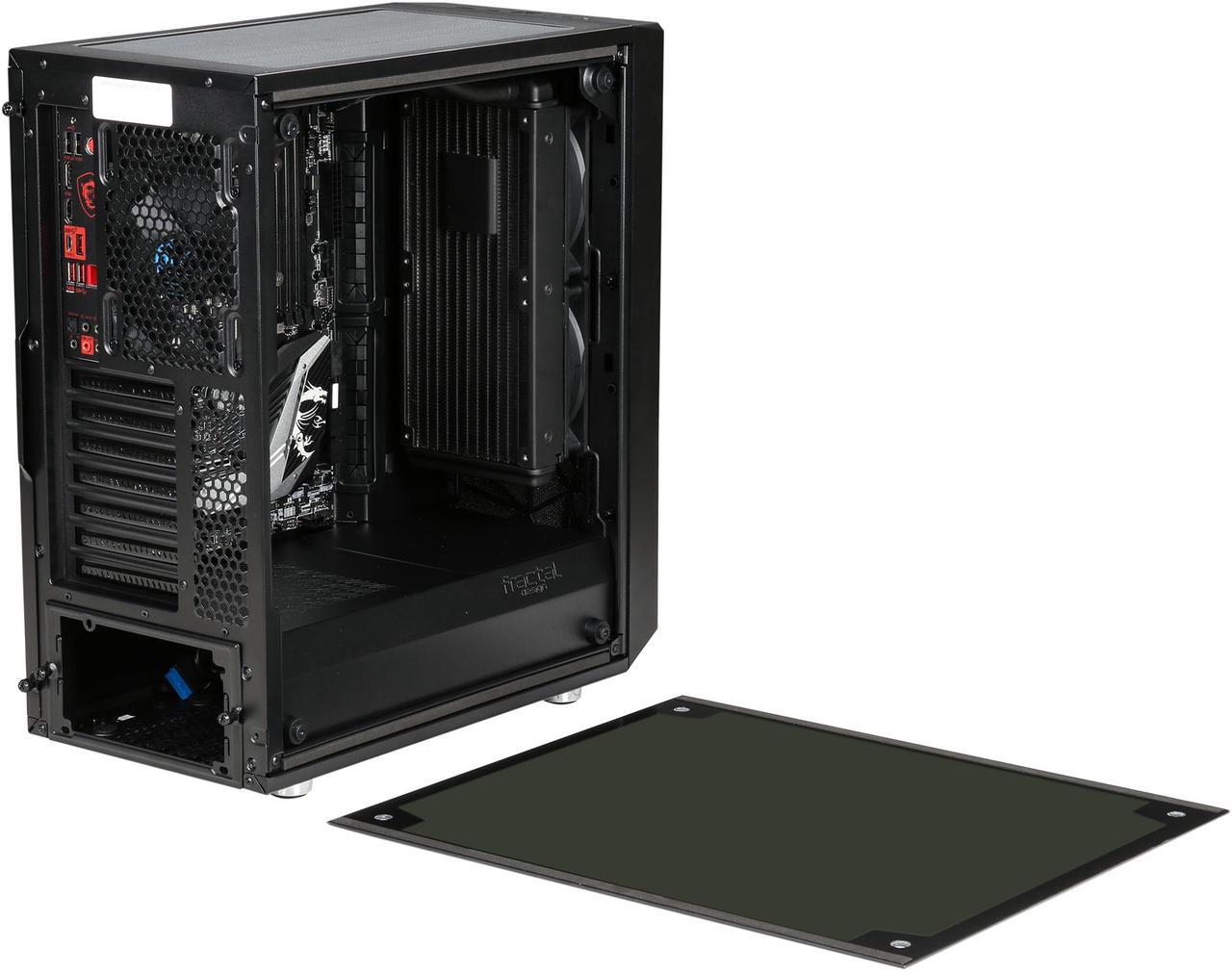 Alt view image 6 of 10 - ABS Forge - Intel i7-9700K - Liquid Cooler (240mm) - MSI Z390 GAMING PRO CARBON - Fractal Design Meshify C Case - DIY Barebone Gaming Desktop System