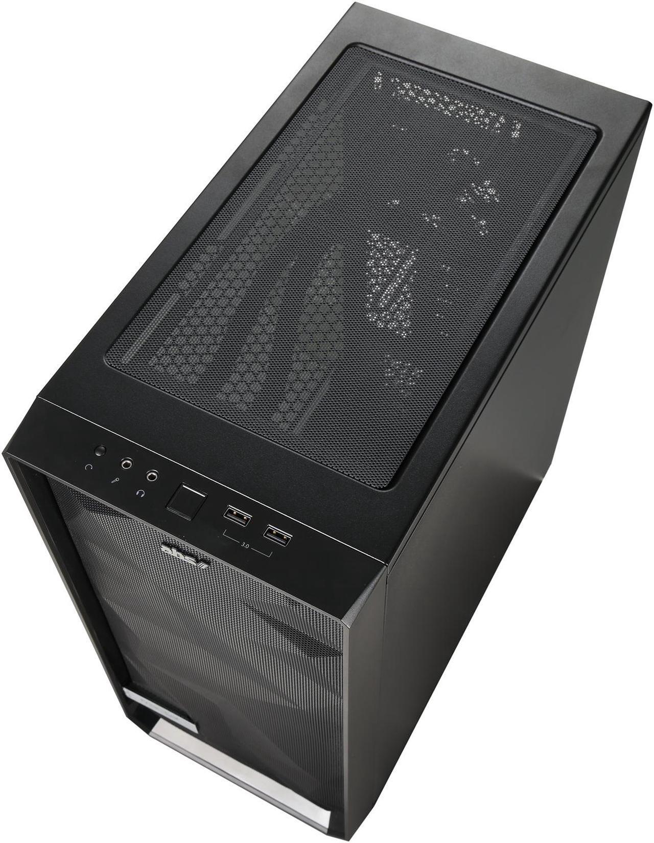 Alt view image 9 of 10 - ABS Forge - Intel i7-9700K - Liquid Cooler (240mm) - MSI Z390 GAMING PRO CARBON - Fractal Design Meshify C Case - DIY Barebone Gaming Desktop System