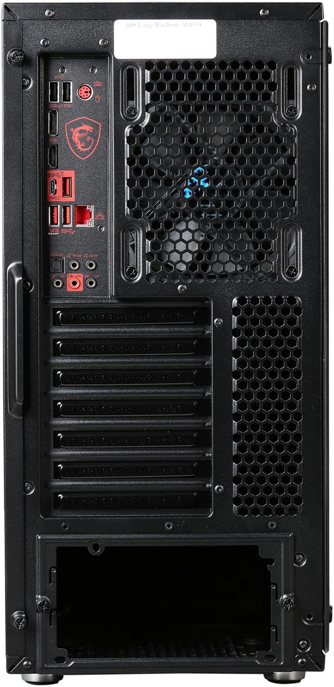 Alt view image 10 of 10 - ABS Forge - Intel i7-9700K - Liquid Cooler (240mm) - MSI Z390 GAMING PRO CARBON - Fractal Design Meshify C Case - DIY Barebone Gaming Desktop System