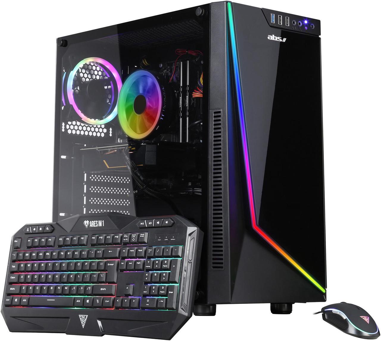 Alt view image 3 of 18 - ABS Rogue H - Intel i5 9600K - GeForce RTX 2060 - 16GB DDR4 3000MHz - 512GB SSD - Gaming Desktop PC