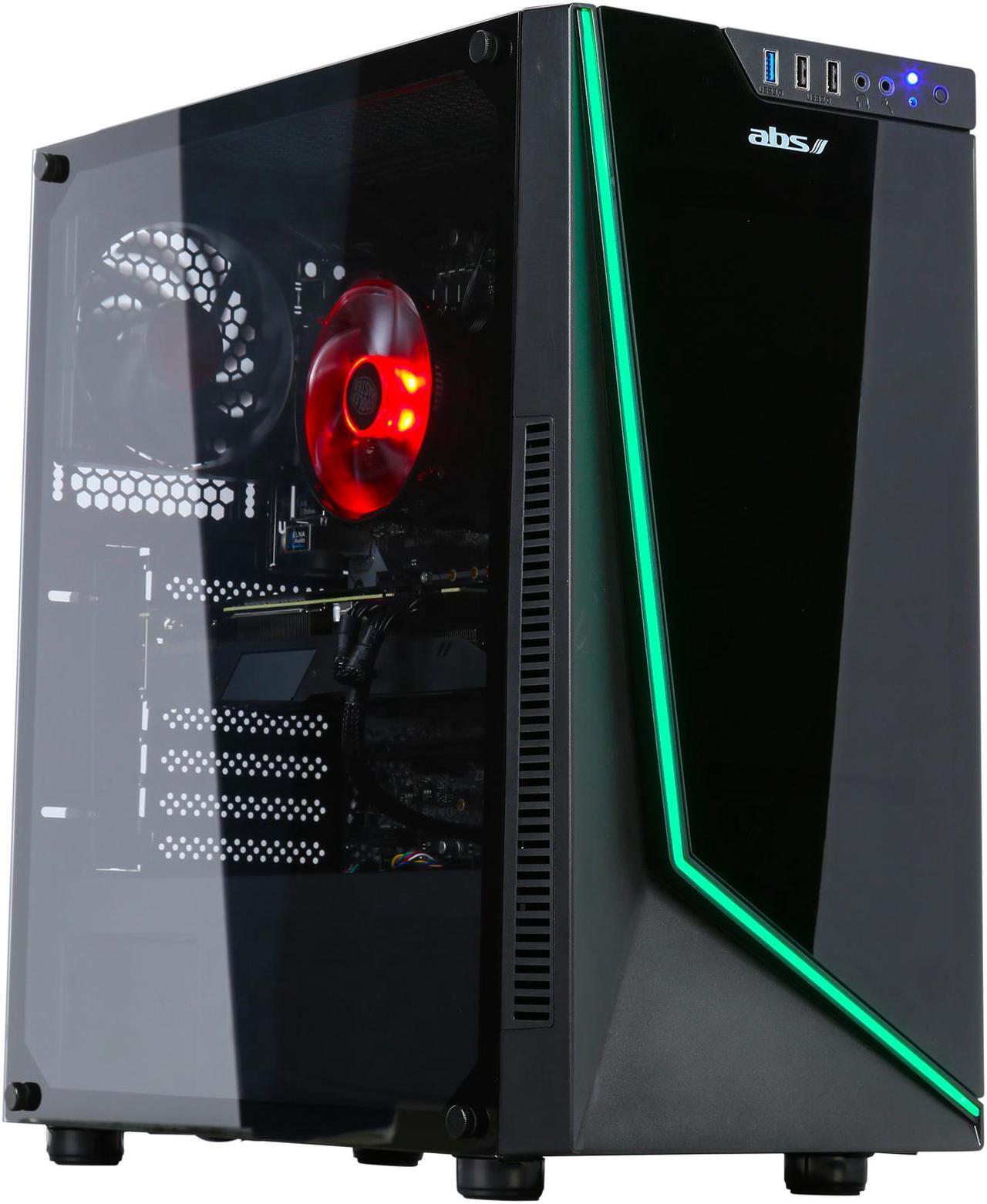 Alt view image 9 of 18 - ABS Rogue H - Intel i5 9600K - GeForce RTX 2060 - 16GB DDR4 3000MHz - 512GB SSD - Gaming Desktop PC