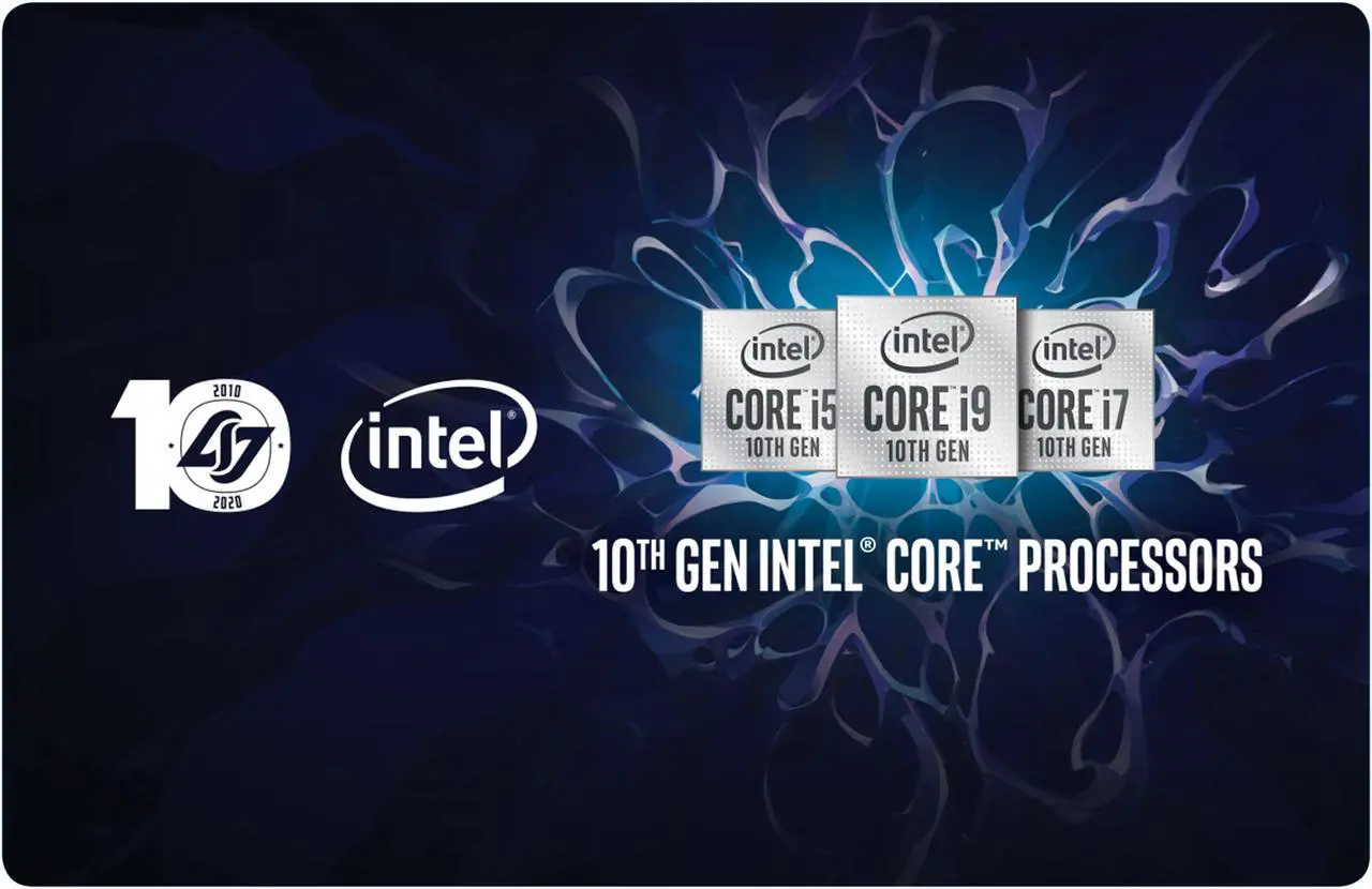 Alt view image 4 of 4 - Intel CLG i9 Gamer Drop Bundle (Intel i9-10900K + CLG Jersey & Mousepad)