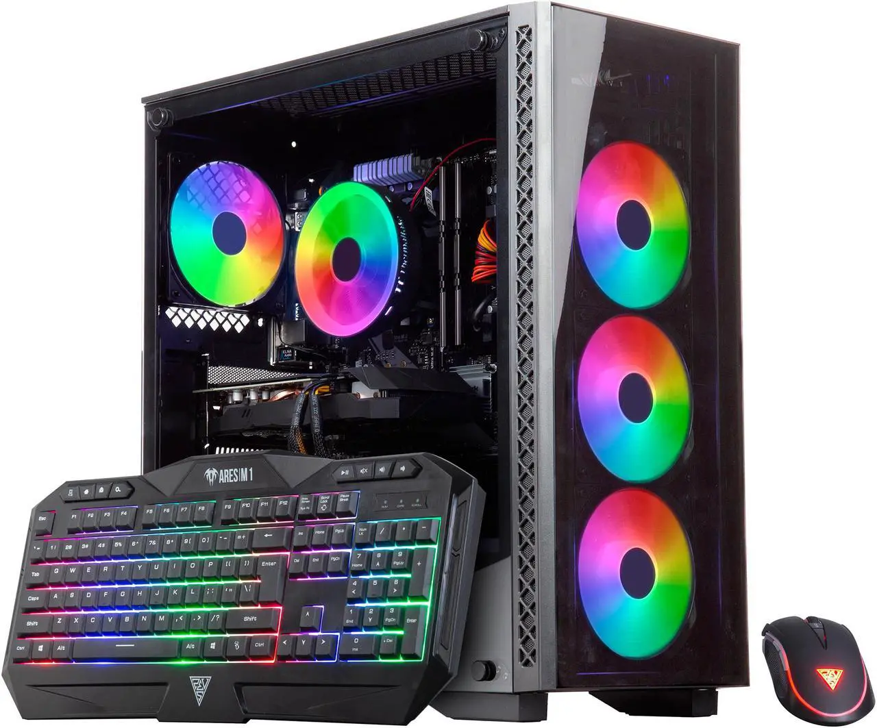 Alt view image 2 of 5 - ABS Gladiator Gaming PC - Ryzen 5 3600 - GeForce RTX 2070 Super - 16GB DDR4 - 512GB SSD