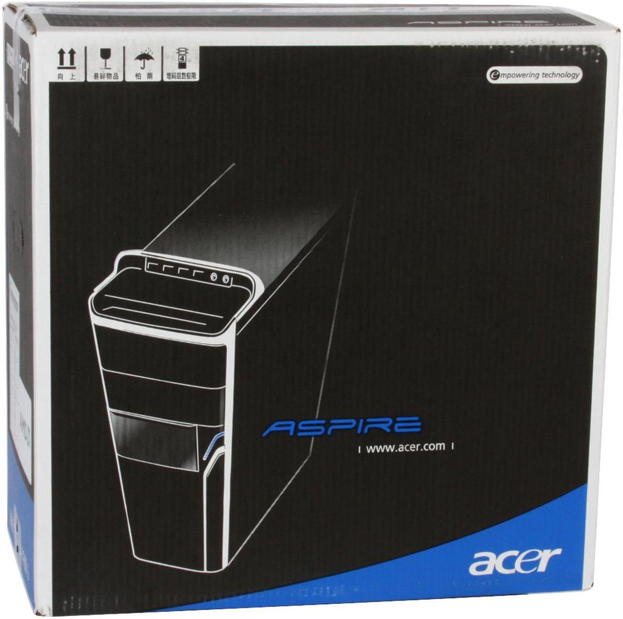 Alt view image 18 of 18 - Acer Desktop PC Aspire AM5100-U5313A AMD Phenom X4 9500 3GB DDR2 500GB HDD ATI Radeon HD 2400 PRO Windows Vista Home Premium