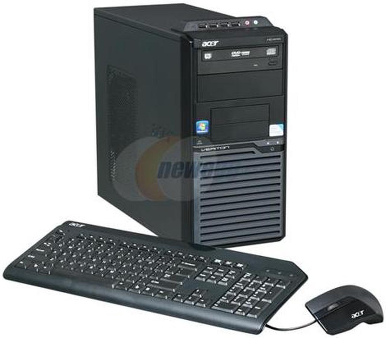 Main image of Acer Desktop PC Veriton VM275-UD5500C Intel Pentium E5500 2GB DDR3 320GB HDD Intel GMA X4500 Windows 7 Professional 32-bit (including a downgrade right to Windows XP Professional)