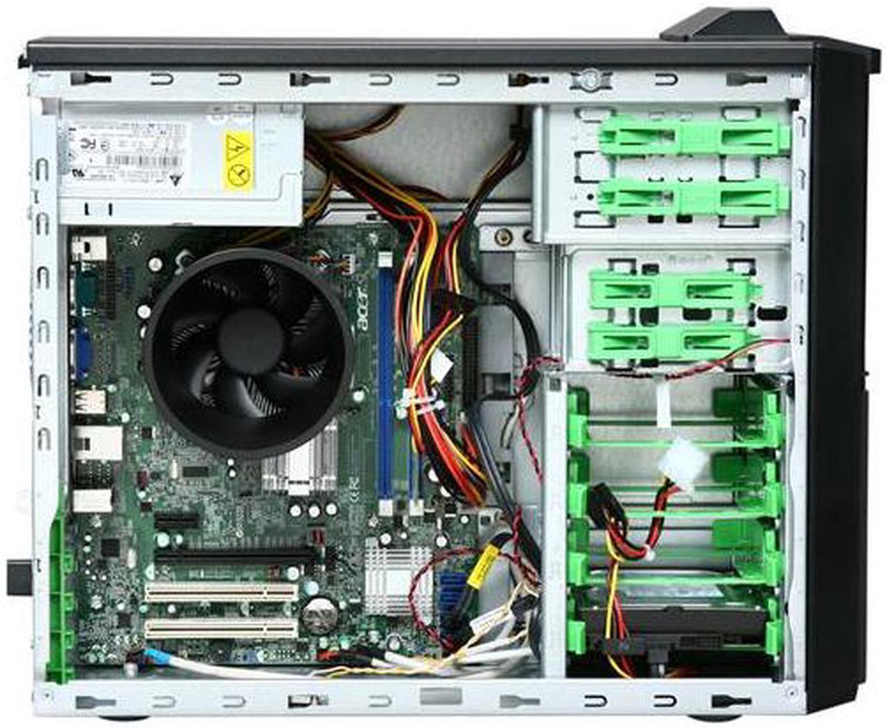 Alt view image 5 of 8 - Acer Desktop PC Veriton VM275-UD5500C Intel Pentium E5500 2GB DDR3 320GB HDD Intel GMA X4500 Windows 7 Professional 32-bit (including a downgrade right to Windows XP Professional)