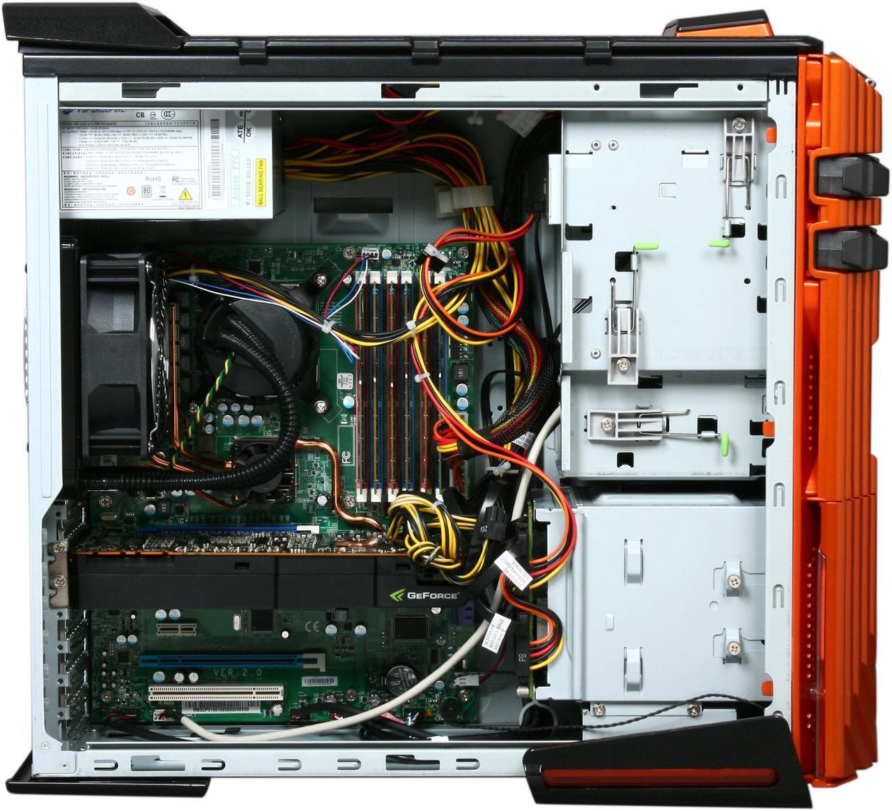 Alt view image 5 of 8 - Acer Desktop PC Aspire Predator AG7750-U3222 Intel Core i7-930 12GB DDR3 1.5TB HDD NVIDIA GeForce GTX 470 Windows 7 Home Premium 64-bit