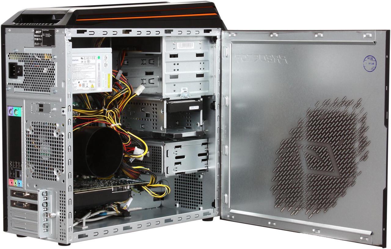 Alt view image 5 of 9 - Acer Desktop PC Aspire Predator AG5900-U3092 Intel Core i7-870 8GB DDR3 1.5TB HDD ATI Radeon HD 5850 Windows 7 Home Premium 64-bit