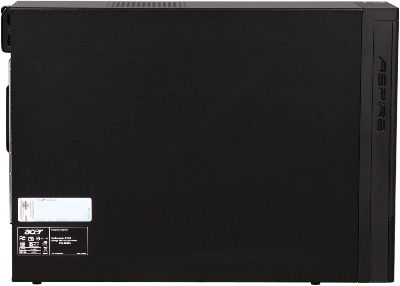 Alt view image 4 of 9 - Acer Desktop PC Aspire AX1920-UR20P (PT.SG8P2.001) Intel Pentium E6700 4GB DDR3 1TB HDD Intel GMA X4500HD Windows 7 Home Premium 64-bit