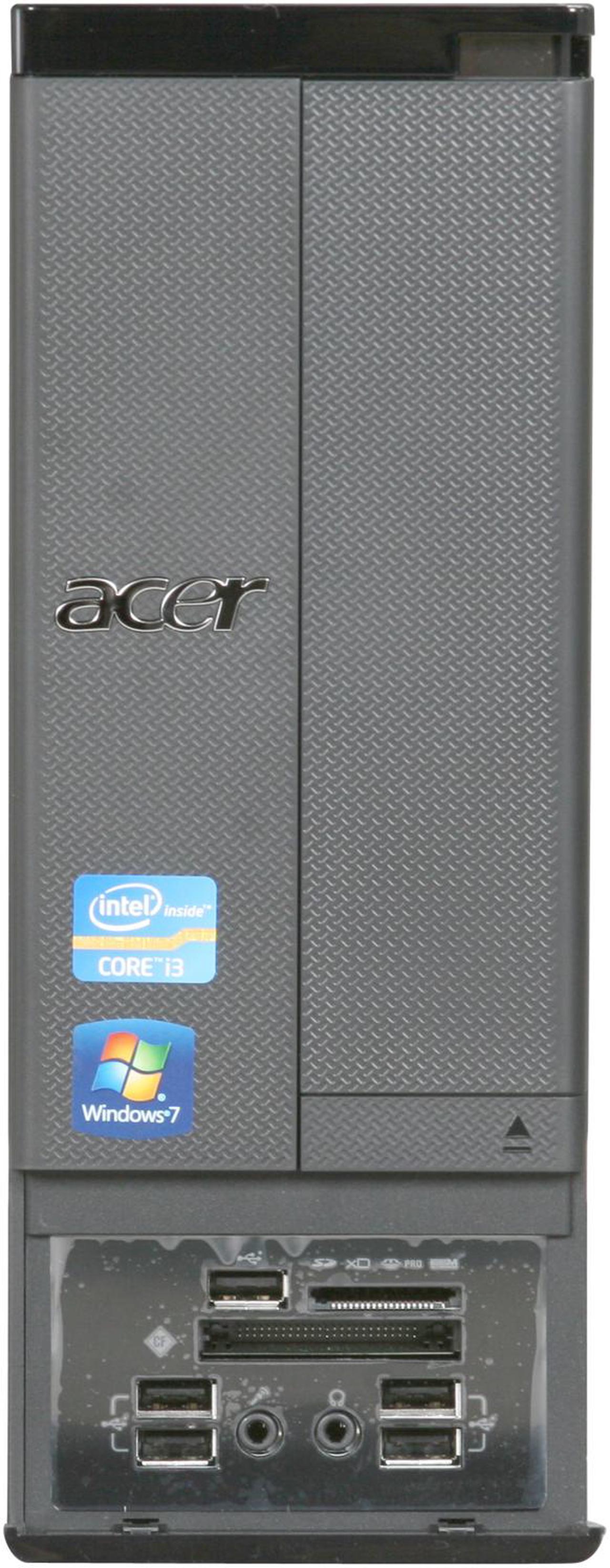 Alt view image 2 of 9 - Acer Desktop PC Aspire AX3960-U4102 (PT.SFF02.027) Intel Core i3-2100 4GB DDR3 1TB HDD Intel HD Graphics 2000 Windows 7 Home Premium 64-bit