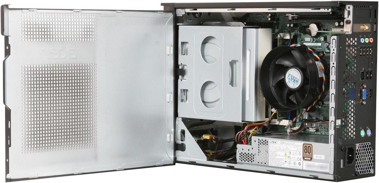 Alt view image 5 of 9 - Acer Desktop PC Aspire AX3960-U4102 (PT.SFF02.027) Intel Core i3-2100 4GB DDR3 1TB HDD Intel HD Graphics 2000 Windows 7 Home Premium 64-bit