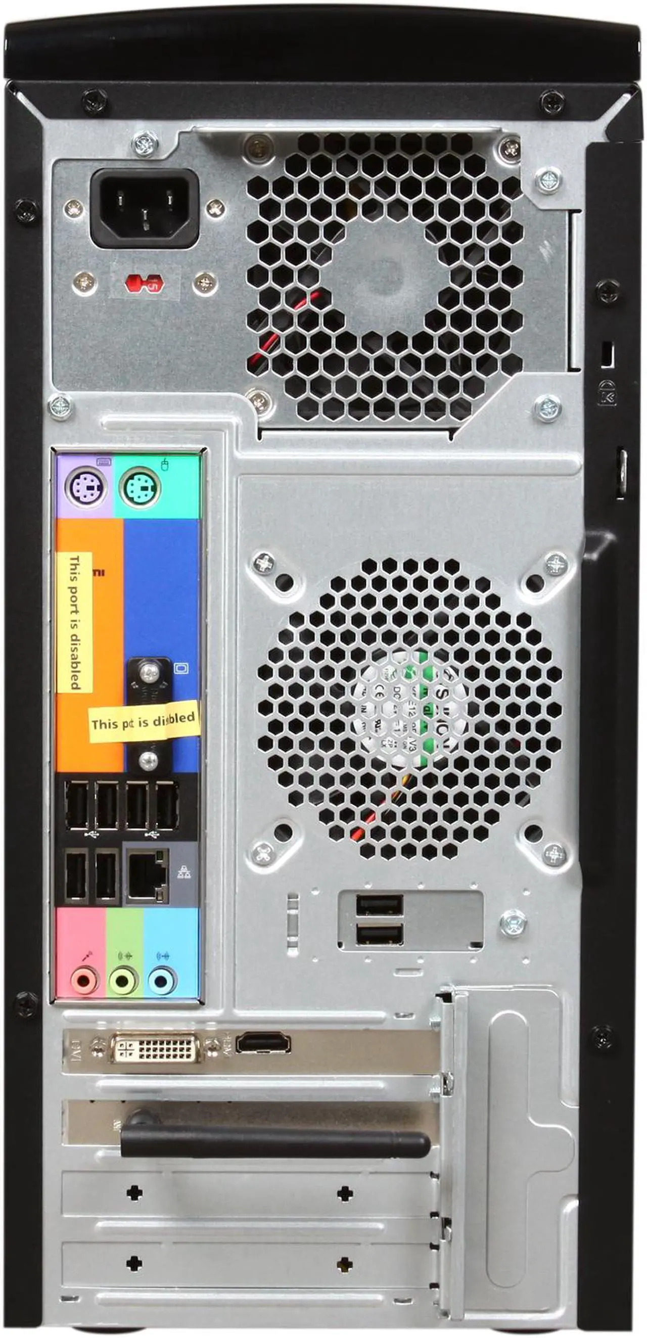Alt view image 9 of 10 - Acer Desktop PC Aspire AM3410-UR22P (PT.SGDP2.004) AMD Phenom II X4 840T 4GB DDR3 1TB HDD AMD Radeon HD 6450 1GB Windows 7 Home Premium 64-bit