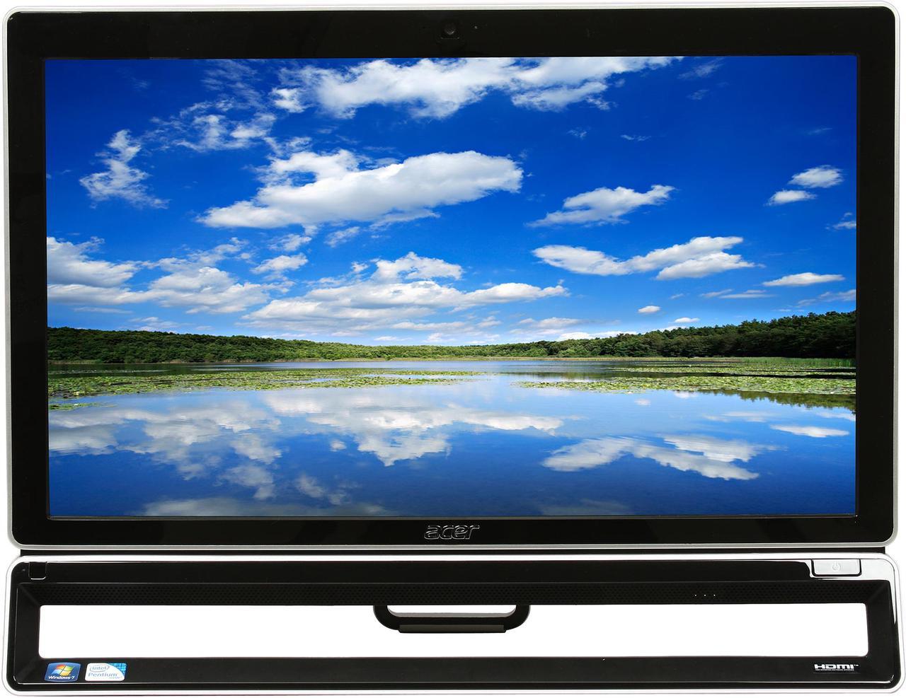Alt view image 2 of 9 - Acer AZ5771-UR20P (DO.SL1AA.001) 23" Touch Screen All-in-One PC Pentium G630(2.70GHz) 6GB DDR3 1TB HDD Capacity Intel HD Graphics Windows 7 Home Premium 64-Bit
