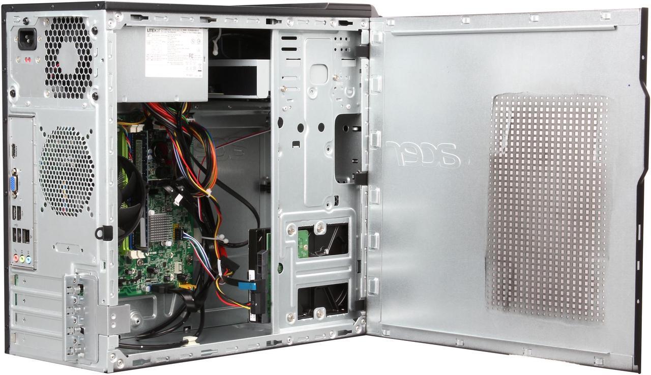 Alt view image 5 of 9 - Acer Desktop PC ATC-605-UR2N Intel Core i3-4160 4GB DDR3 1TB HDD Intel HD Graphics 4600 Windows 7 Home Premium 64-Bit