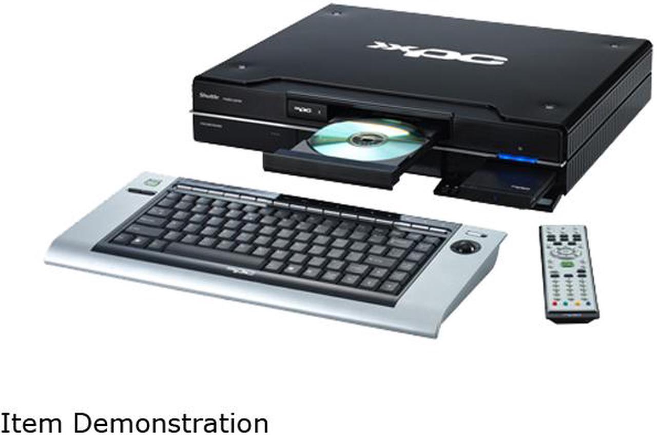 Alt view image 5 of 5 - Shuttle Desktop PC XPC Media Center M1000 Intel Pentium M 740 512MB DDR(2 x 256MB) 250GB HDD NVIDIA GeForce 6600LE Windows XP Media Center