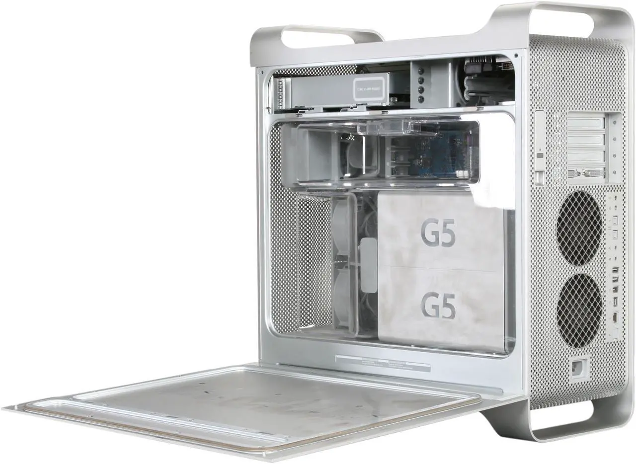 Alt view image 5 of 9 - Apple Desktop PC Power Mac G5 (M9457LL/A) 2.50GHz 1GB DDR2 160GB HDD Mac OS X 10.3 Panther