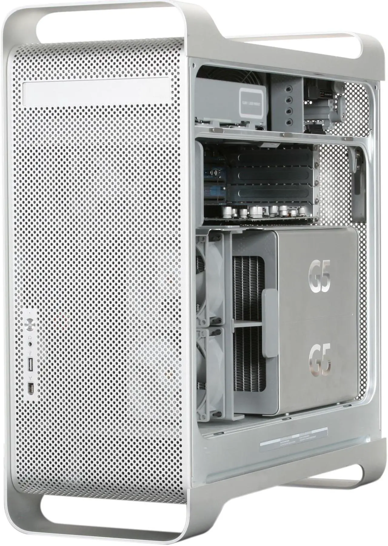 Alt view image 7 of 9 - Apple Desktop PC Power Mac G5 (M9457LL/A) 2.50GHz 1GB DDR2 160GB HDD Mac OS X 10.3 Panther