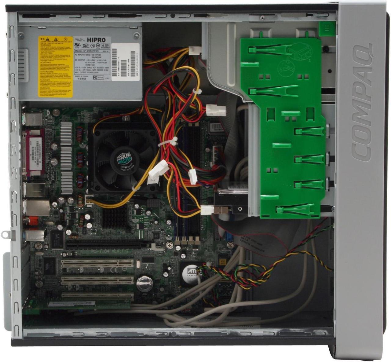 Alt view image 8 of 17 - COMPAQ Desktop PC Presario SR1620NX (EG733A) 3400+ 512MB DDR 160GB HDD ATI Radeon Integrated Graphics Windows XP Home