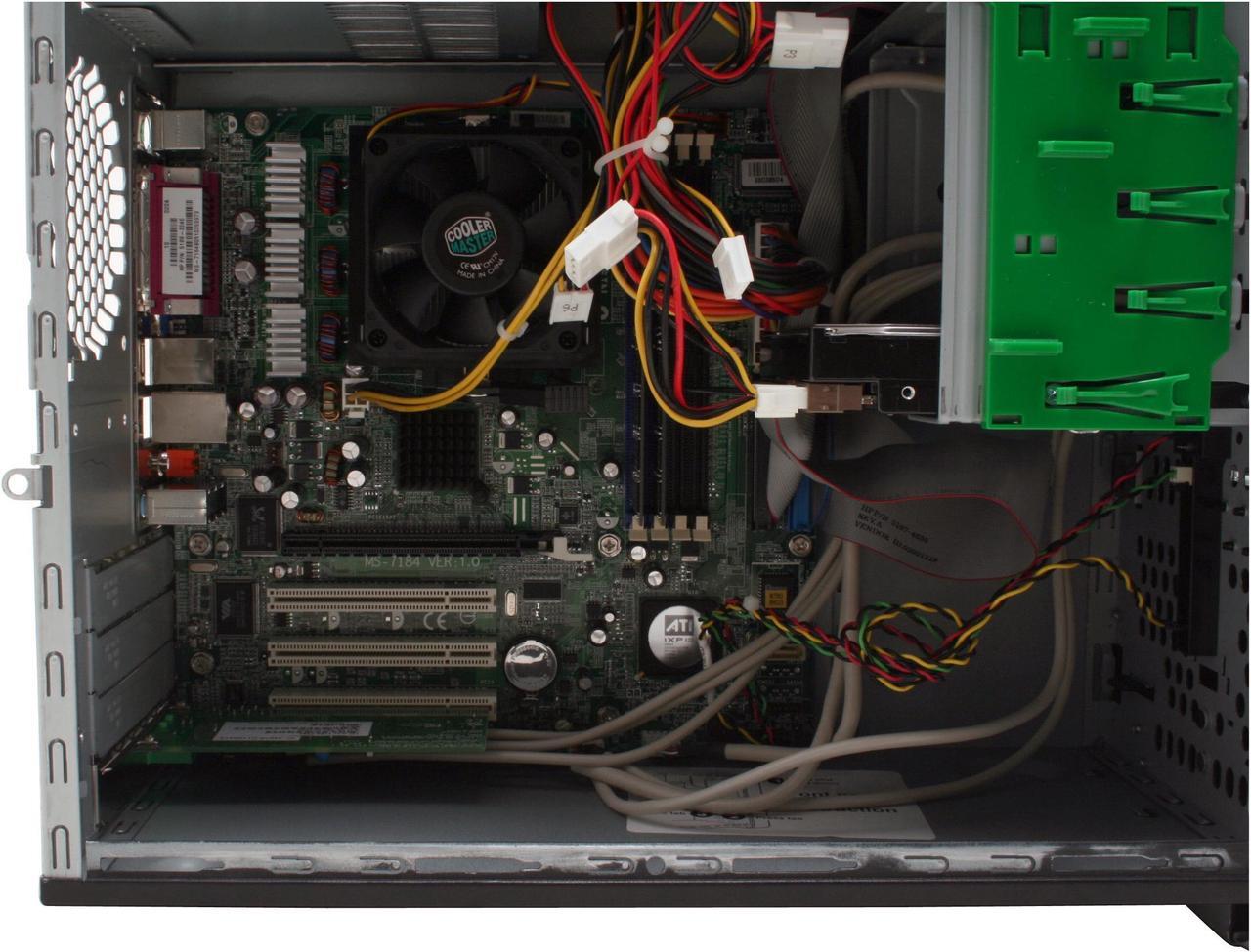 Alt view image 10 of 17 - COMPAQ Desktop PC Presario SR1620NX (EG733A) 3400+ 512MB DDR 160GB HDD ATI Radeon Integrated Graphics Windows XP Home