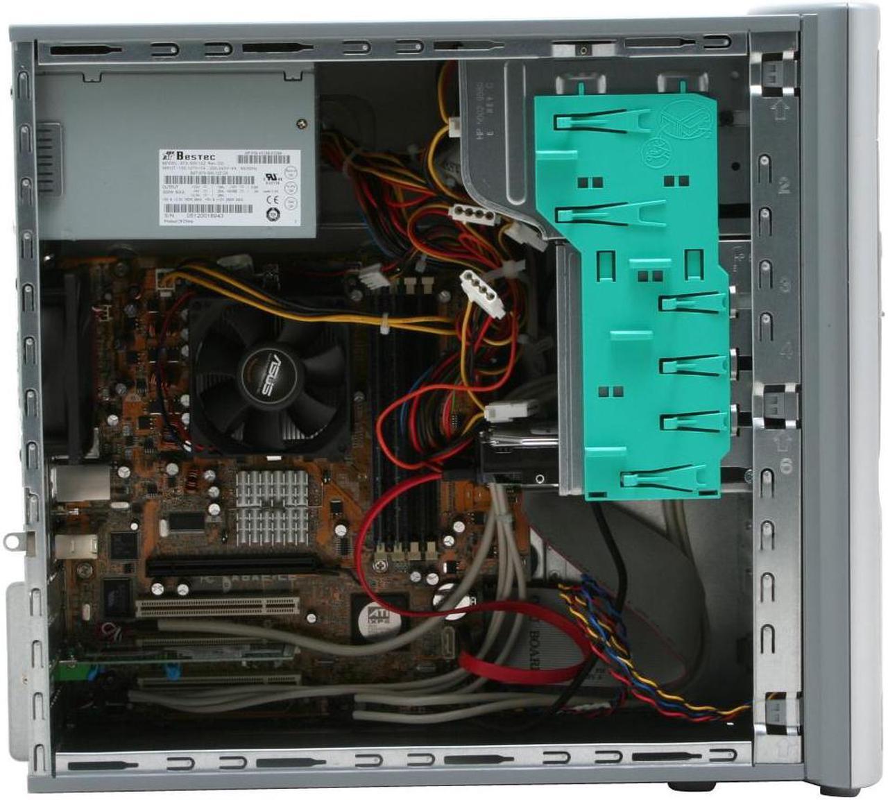 Alt view image 8 of 16 - HP Desktop PC Pavilion a1310n (EL448AA) 3700+ 1GB DDR 200GB HDD ATI Radeon Integrated Graphics Windows XP Media Center