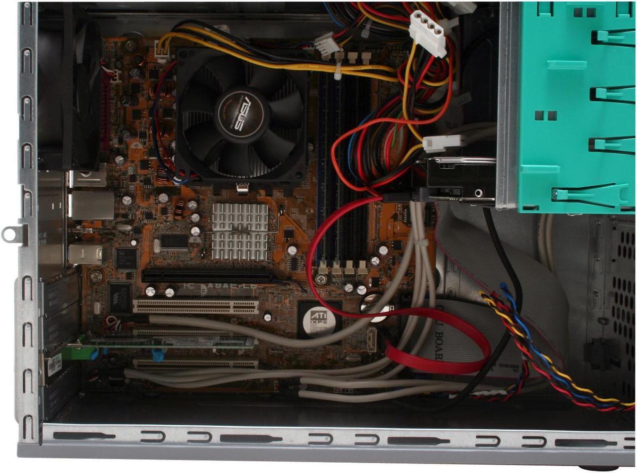 Alt view image 9 of 16 - HP Desktop PC Pavilion a1310n (EL448AA) 3700+ 1GB DDR 200GB HDD ATI Radeon Integrated Graphics Windows XP Media Center