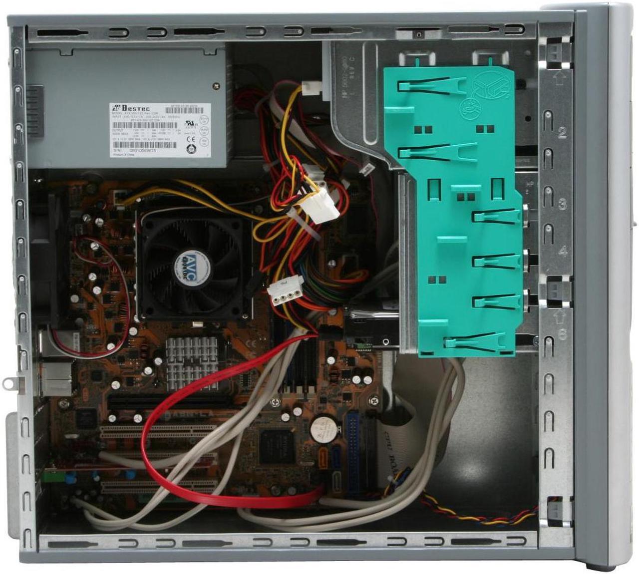Alt view image 9 of 18 - HP Desktop PC Pavilion A1510N(EX265AA#ABA) 3800+ (2.00 GHz) 1GB DDR 200GB HDD NVIDIA GeForce 6150 Windows XP Media Center