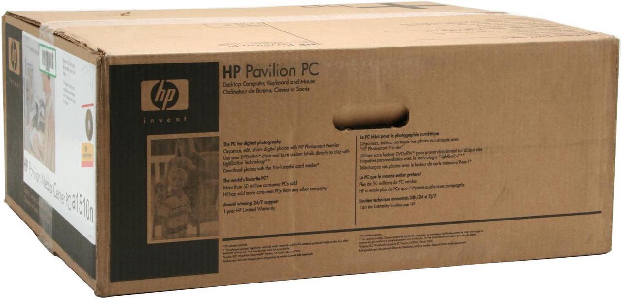 Alt view image 18 of 18 - HP Desktop PC Pavilion A1510N(EX265AA#ABA) 3800+ (2.00 GHz) 1GB DDR 200GB HDD NVIDIA GeForce 6150 Windows XP Media Center