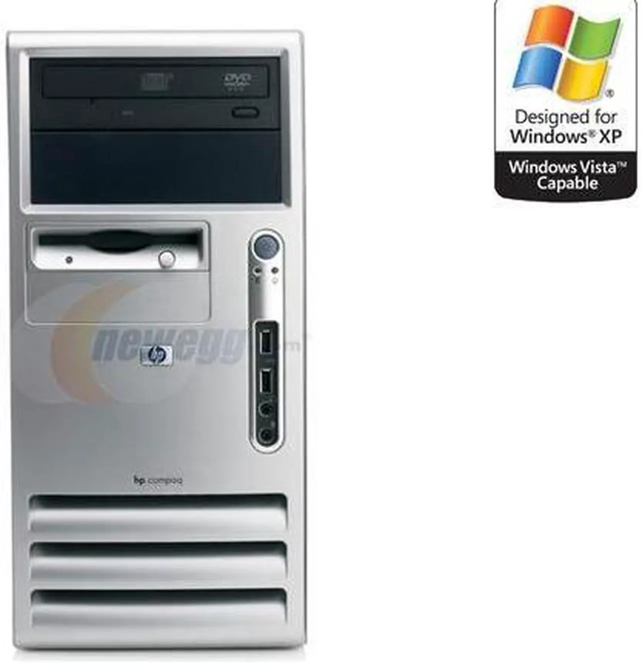 Main image of HP Compaq Desktop PC dc5100(EN276UT#ABA) Intel Pentium 4 651 512MB DDR2 80GB HDD Intel GMA 900 Windows XP Professional