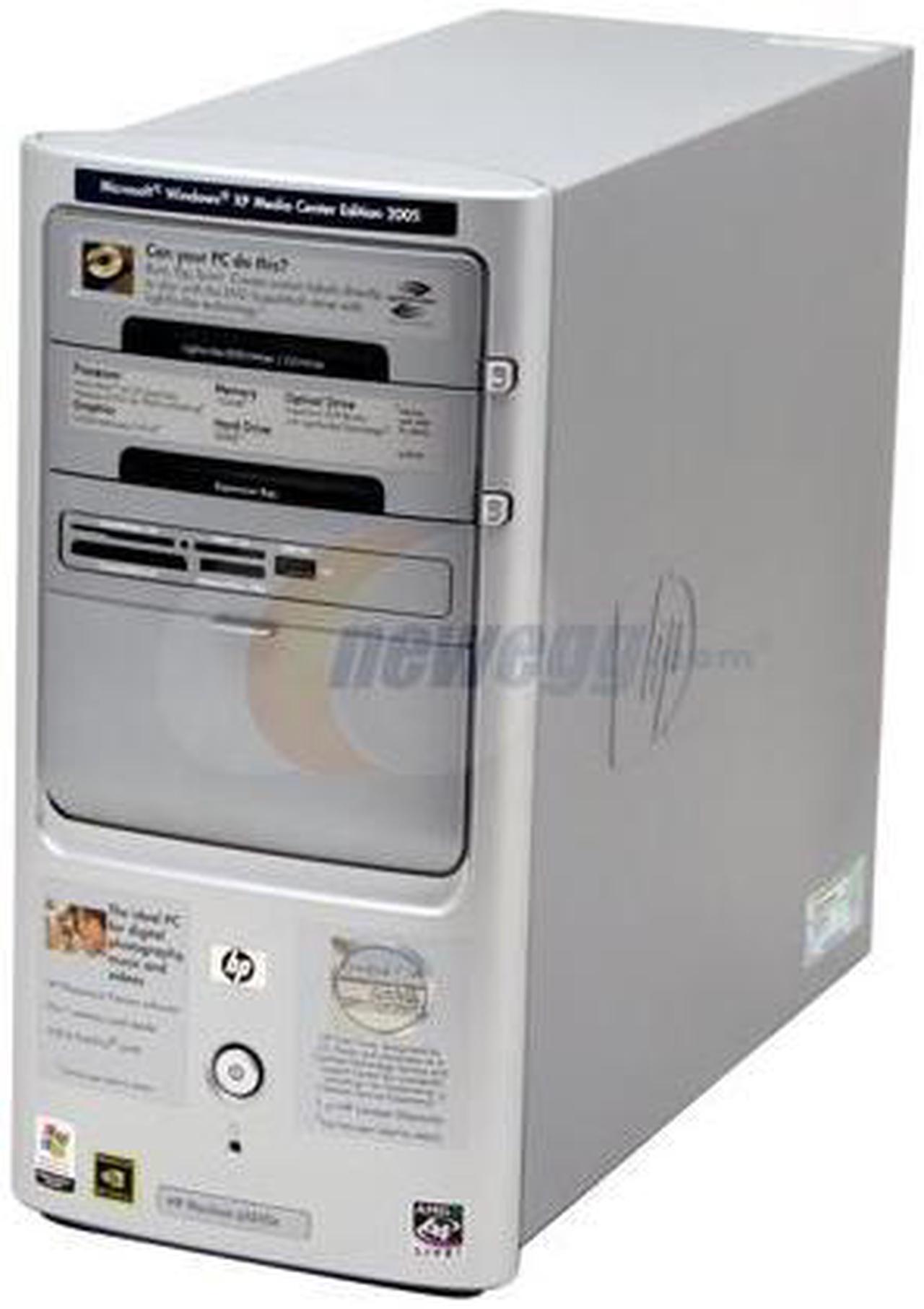 Alt view image 2 of 10 - HP Desktop PC Pavilion a1610n(RC652AA) 4200+ 1GB DDR2 250GB HDD NVIDIA GeForce 6150 LE Windows XP Media Center