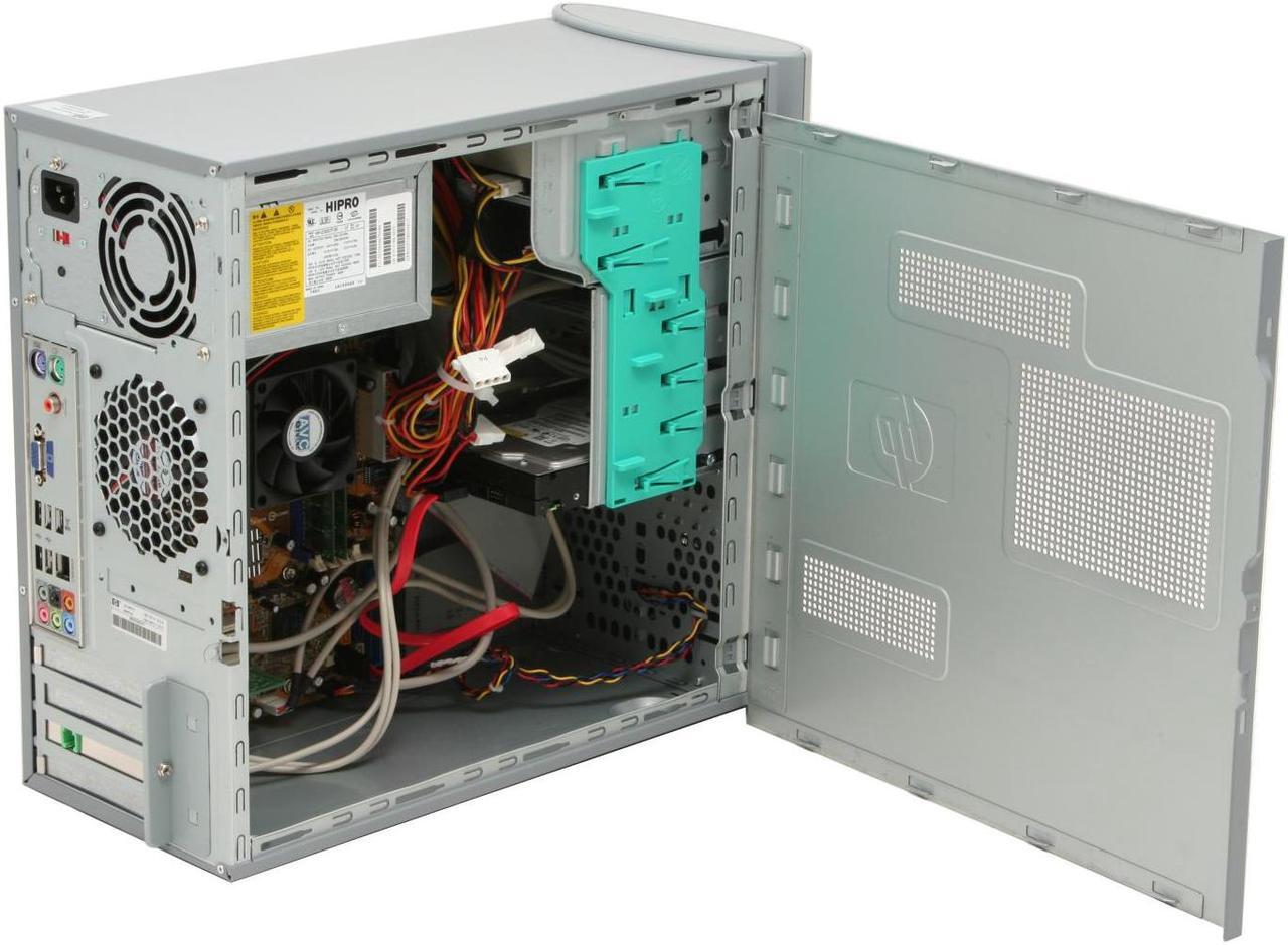 Alt view image 5 of 10 - HP Desktop PC Pavilion a1610n(RC652AA) 4200+ 1GB DDR2 250GB HDD NVIDIA GeForce 6150 LE Windows XP Media Center